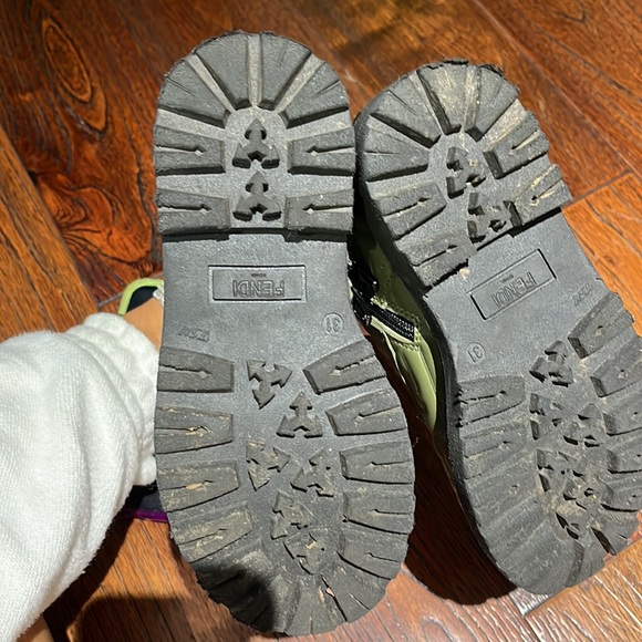 Authentic fendi embossed combat boot - Picture 8 of 8